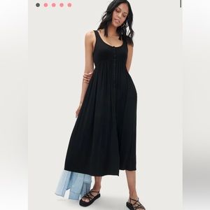 HATCH Softest Rib Nursing Tank Dress